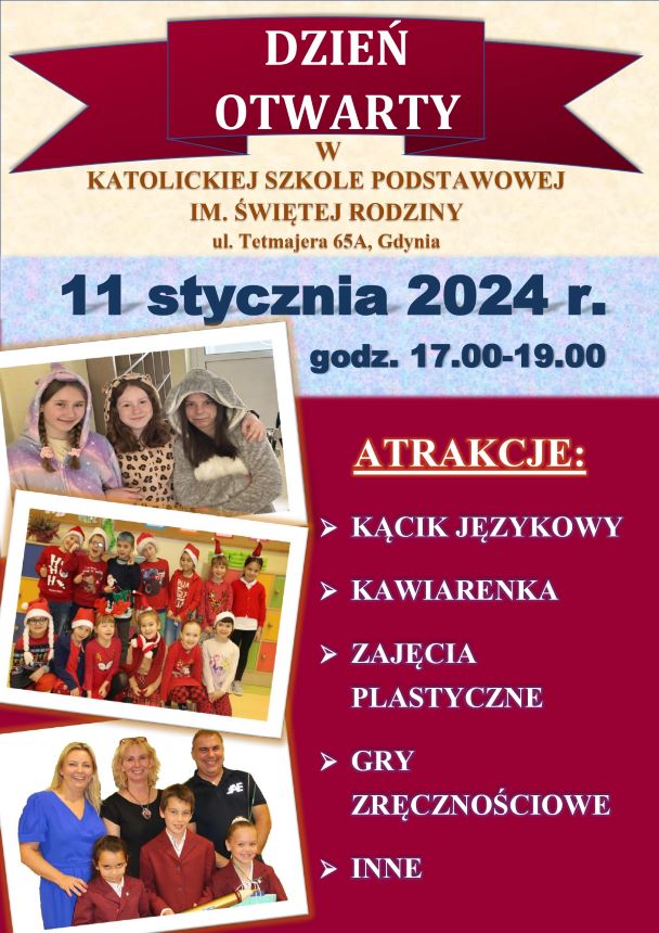 DZIEŃ OTWARTY SZKOŁY - 2024